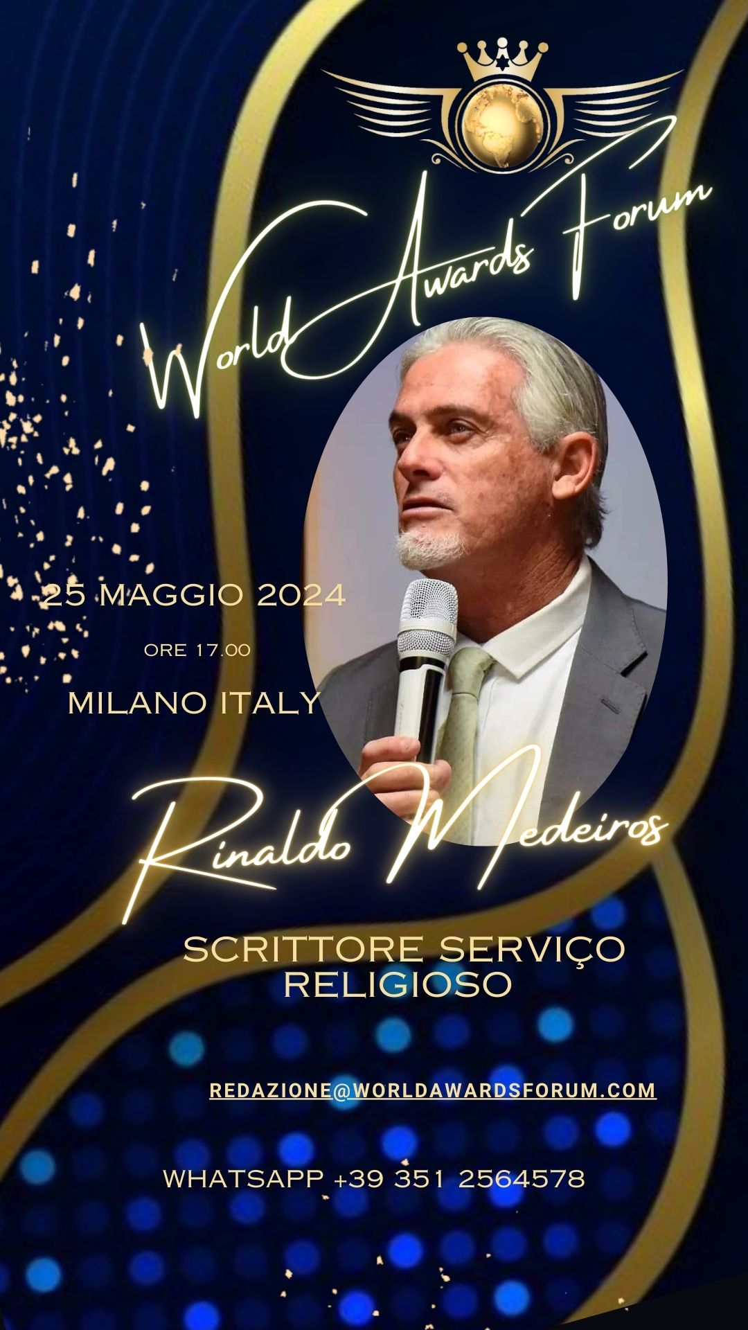 Rinaldo Medeiros Scrittore Serviço Religioso